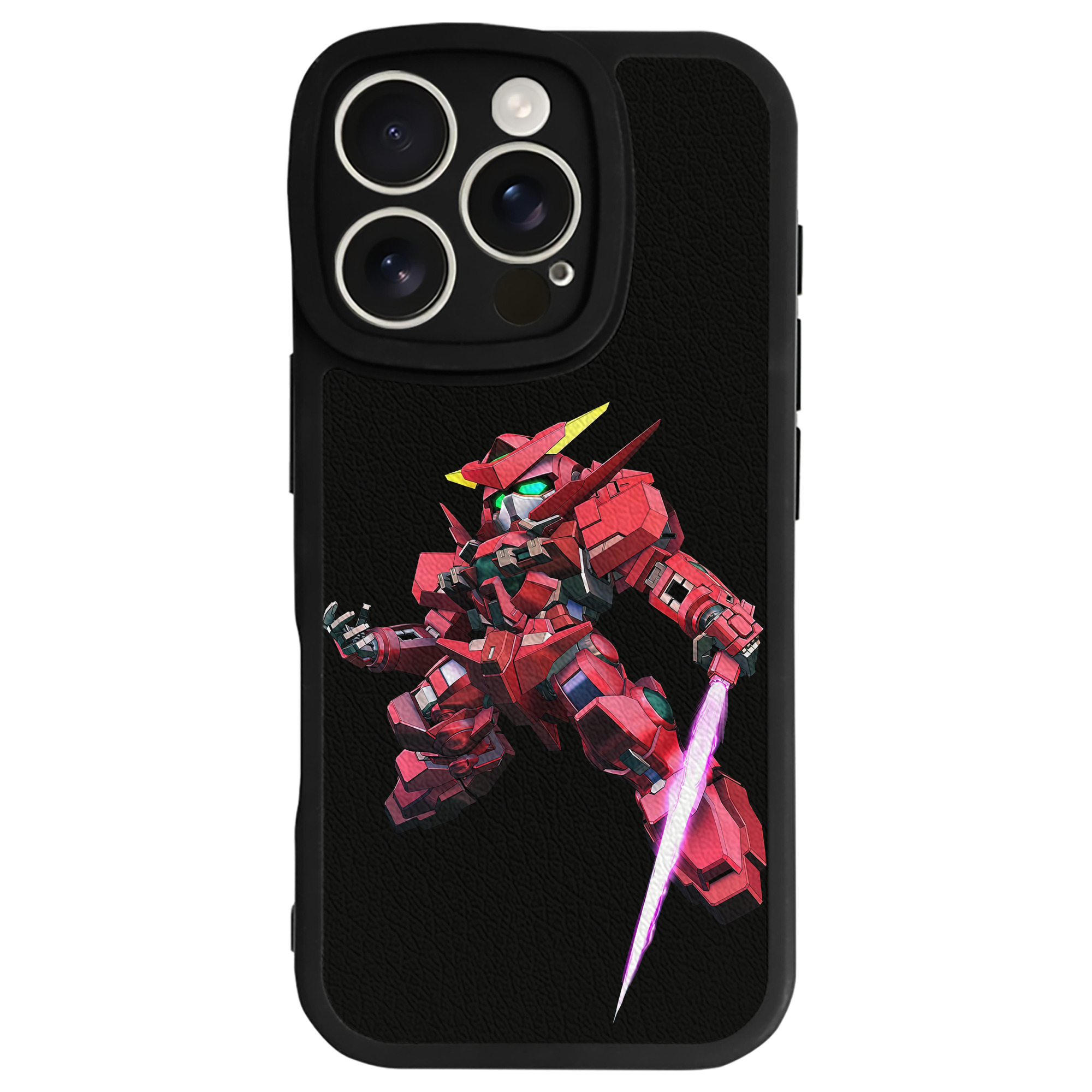 （画像用） 機動戦士ガンダム Mobile Suit Gundam 【iPhone 16シリーズ対応】シリコンスマホケース（レザー調） 材質：シリコン